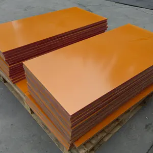 Aangepaste Verwerking Oranje Bakeliet 1000*2000 Mm Anti-Statische Zwarte Bakeliet Maatwerk