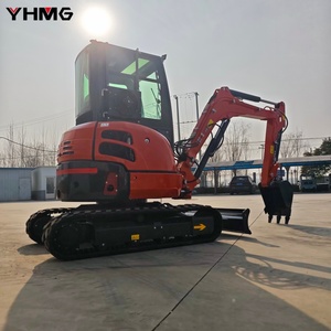 Hoogpresterende 3,5 ton mini-graafmachine met <span class=keywords><strong>Yanmar</strong></span>-motor, rupsbanden, geschikt voor graafwerkzaamheden, pijpleidingen leggen, landbouwwerkzaamheden, fabrieks prijs. - Product Image 4