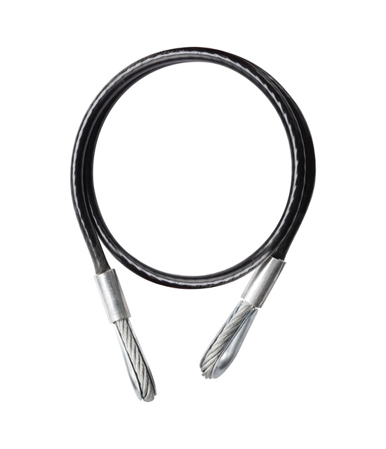 Heavy Duty Tow Ropes 2 Ton Wire Cable High Strength Safety Hook Steel Wire Trailer Car Emergency Towing Rope for Safety