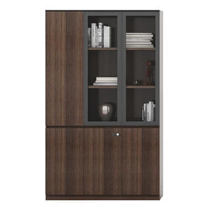 Lớn Tủ hồ sơ nội thất văn phòng cao cấp hiện đại MDF rắn gỗ văn phòng lưu trữ tập tin tủ gỗ vừa tập tin tủ - Product Image 3