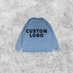 Sudadera con Capucha Casual Extra Grande Personalizada, Lavada al Ácido, de Alta Calidad y Peso Pesado para Hombre - Product Image 3