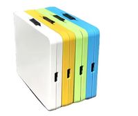 Vente en gros de mobilier de jardin, salle à manger de jardin, tables de camping rectangulaires, portables et pliantes en plastique, pour événements