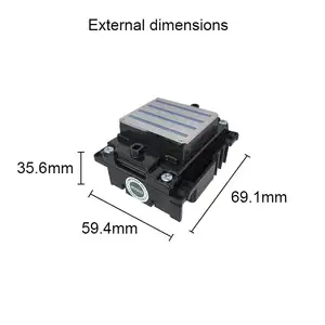 Neuer I3200 E1-Druckerkopf für Öko-Lösungsmitteldrucker Druckmaschinenteile