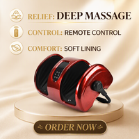 Appareil de massage des pieds chauffant et vibrant pour la circulation sanguine, portable, professionnel, pour usage domestique, réflexologie