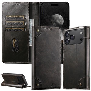 เคสโทรศัพท์ SUTENI สำหรับ <span class=keywords><strong>iPhone</strong></span> 17 Pro Max พร้อมที่ใส่บัตรแม่เหล็ก ฝาพับแบบกระเป๋าสตางค์ หนัง<span class=keywords><strong>เทียม</strong></span> รุ่น 16 <span class=keywords><strong>Plus</strong></span> 15 Pro 14 13 12 - Product Image 3