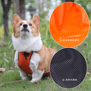 Corgi-Specific Waterproof Belly Band For Small And <b>Medium</b> Dogs All Seasons Pet Clothes With Stain Resistant Design - Product Image 3