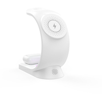 Station de charge sans fil pliable pour plusieurs appareils pour Smartphone et montre Chargeur rapide standard pour iPhone Samsung