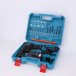 Juego de Herramientas Eléctricas Multifunción 4 en 1, <span class=keywords><strong>Tipo</strong></span> B, con Taladro Inalámbrico sin Escobillas de Vanadio de 24 Piezas, Más Popular - Product Image 1