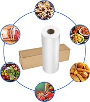 11 x 19 cm 12 Micron Plastic Produce Zakjes op Rol, Transparante Voedselbewaarzakjes voor Brood en Groenten