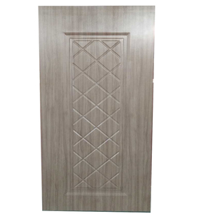 Película de <span class=keywords><strong>Pvc</strong></span> laminada recubierta de madera compuesto de plástico impermeable termita 2mm-10mm hoja de piel de puerta WPC - Product Image 6