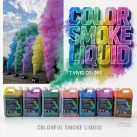 Liquide pour machine à fumée 2L, pour fumée colorée et atmosphère intense, pour mariages, fêtes, événements, spectacles, scènes, lieux intérieurs et extérieurs, compatible avec les générateurs de brouillard
