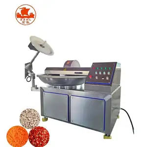 Professional Stainless Steel Electric Vavuum 5L Table Top Chopper Bowl 200Kg Industrial Meat Cutter