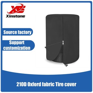 Vente directe d'usine, sac de rangement résistant aux intempéries, recouvert de PVC, pour camion, SUV, housse anti-poussière pour pneus, housse de protection pour roues - Product Image 1