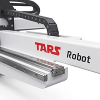 Bras robotisé automatique TARS pour machine de moulage par injection de plastique, haute vitesse avec interface Euromap67 12, moteur servo PLC, engrenage