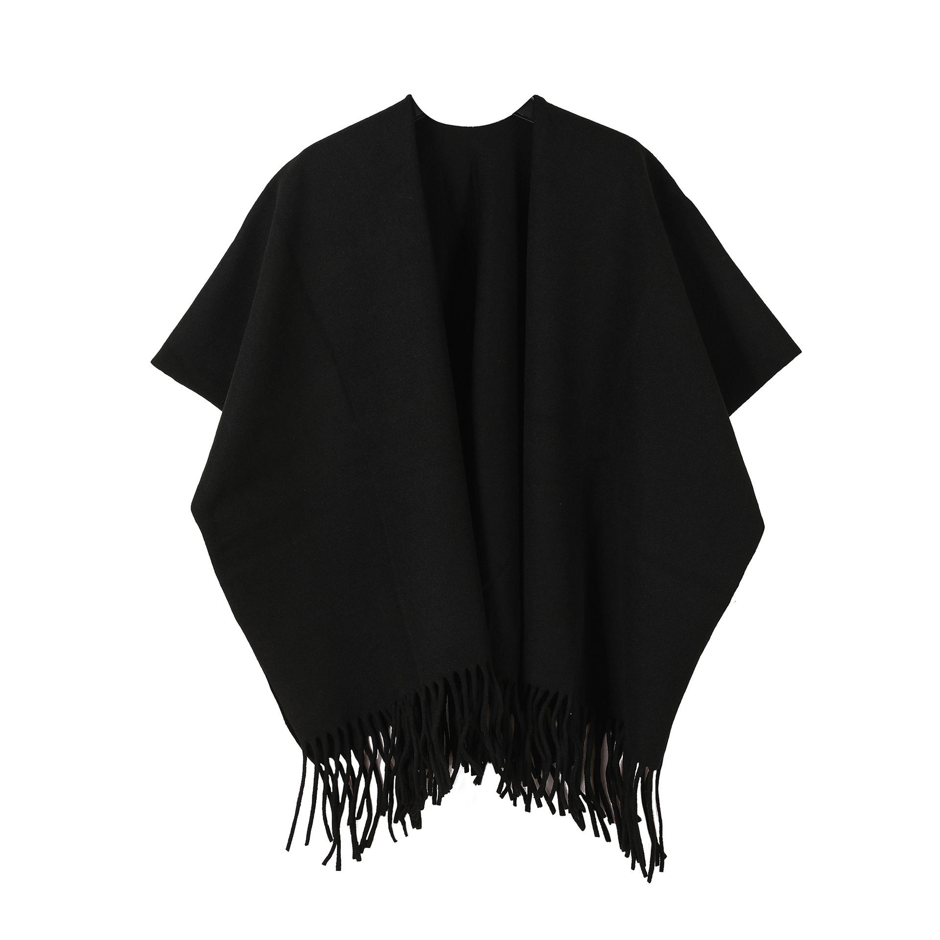 Plain tassel-black