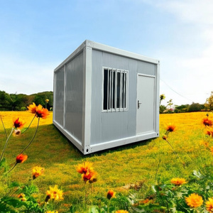 2 Schlafzimmer Container Haus Wasser Strom EU Container-Haus gefertigte Paneele Wand verkleidung Badezimmer-für Büro Wohnzimmer