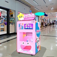 Distributeur automatique de ballons commercial Topvoy, 6 types, 180 ballons, paiement électronique par code QR, système de pièces, électrique, 1 an