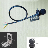 Capteur de lumière ambiante étanche Taidacent RS485 200000 Lux Modbus RTU Capteur d'intensité lumineuse Capteur d'éclairage Capteur de niveau de lumière lux