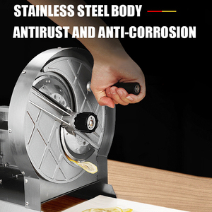 Chuyên nghiệp thép không gỉ Hướng dẫn sử dụng con lăn loại trái cây <span class=keywords><strong>Slicer</strong></span> Rau Cutter <span class=keywords><strong>Slicer</strong></span> máy cho nhà bếp - Product Image 3