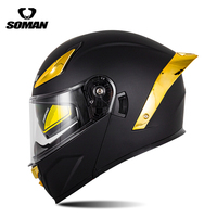 Casque d'équitation de sécurité modulaire classique casque de moto rabattable moto Moto Racing casque intégral accessoires de moto