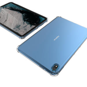 Étui pour tablette anti-chute en TPU souple transparent transparent pour <span class=keywords><strong>Nokia</strong></span> <span class=keywords><strong>T10</strong></span> T20 T21 avec couvercle renforcé à quatre coins - Product Image 3
