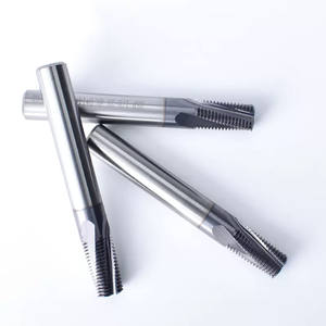 Fresa de rosca de acero de tungsteno de dientes completos de tubo recto G/RP BSP(G) Fresa de rosca de tubo cilíndrico OEM - Product Image 4