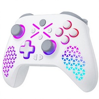 Bonacell 2.4GHz RGB Inalámbrico para Controladores One Elite/S/X/PC, Programación/Vibración/Audio de 3.5mm/Turbo/Giroscopio de 6 Ejes