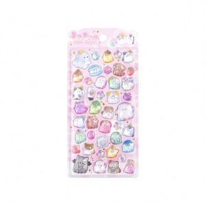Pegatinas en Relieve 3D con Diseños Adorables para Decoración del Hogar y Manualidades para Niños y Adultos - Product Image 1