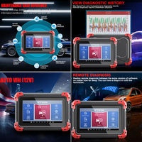 XTOOL D7 BT – Outil de diagnostic et de détection de pannes OBD automobile, programmation et appairage de clés en anglais
