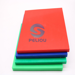 Hoja de UHMWPE de 60mm, UHMW PE PE1000 reciclado rojo, revestimiento de plástico duro, hoja de HUMW, tabla de cortar, hoja de plástico UHMWPE de Color amarillo - Product Image 4