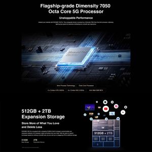 En Existencia <span class=keywords><strong>DOOGEE</strong></span> <span class=keywords><strong>V30</strong></span> Pro, 12GB+512GB, Cámara de 200MP, Huella Dactilar Lateral, Batería de 10800mAh, Teléfono Inteligente Android 13 de 6.58 Pulgadas - Product Image 5