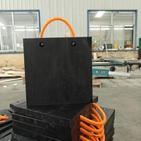 Coussinet de support de pied de grue UHMWPE robuste de 30 tonnes Coussinets de niveau de remorque Feuilles de plastique pour tampon de stabilisateur Utilisation robuste
