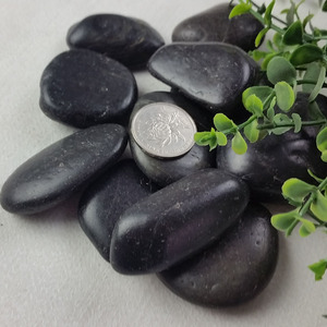 Piedras de Río Negras Pulimentadas al por Mayor, Piedras de Caliza para Caminos y Jardines - Product Image 3