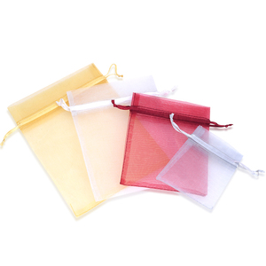 Bolsa de Té de Nailon Personalizable, Bolsa de Organza Vacía con Cordón, Bolsa de Regalo de Papel Sellable para Joyería y Café, Nuevo Diseño con Logotipo - Product Image 1