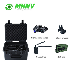 Gafas de Visión Nocturna MHNV de Baja Taxación y Alta Resolución, Montables en Casco, con Tubo de Fósforo Verde Gen2+ P43 FOM1300 - Product Image 3