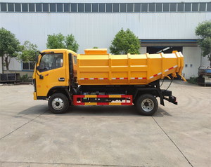Mini camión <span class=keywords><strong>de</strong></span> basura Dongfeng, usado para transportar lodos. - Product Image 4