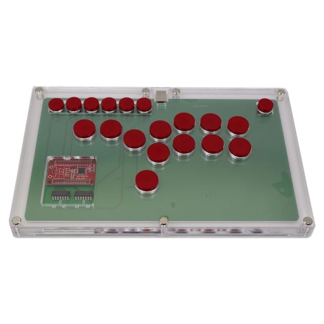 PC/PS-4/5 Buttons OBSF-24 30 Transparent All Fight Stick Game Controller Joystick Hitbox Style Arcade Game Console Type-C Phone