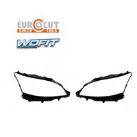 Wofitauto Cache-phare en verre transparent pour Lexus 2013-2016 LS460 LS600HL LS430 LS400