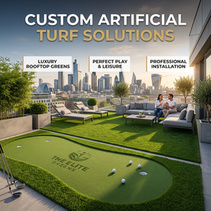 Césped Artificial Profesional Ecológico de 15 mm para Golf, Velocidad de Pelota Consistente, Rendimiento Realista para Jardín y Hogar - Product Image 1