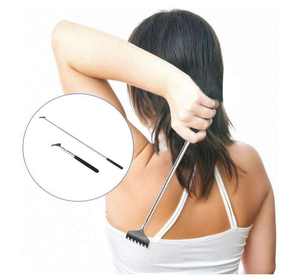 2024 grattoir arrière extensible surdimensionné métal acier inoxydable télescopique grattoir arrière acier inoxydable outil - Product Image 4