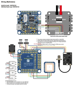Matek matsys เครื่องควบคุมการบิน V4 H743-Slim, เครื่องควบคุมการบิน STM32H7VIH6 ICM-42688P คู่ในตัว OSD microSD สำหรับโดรนแข่งขัน FPV - Product Image 5