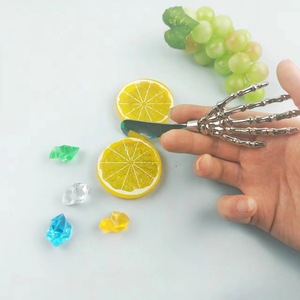 Silver Handbone Bottle Stopper Zinc Alloy Reusable Wine Cork Beer Opener Napkin Ring Bar Tools - Product Image 2