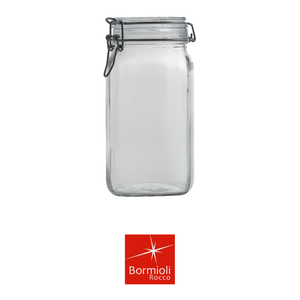 Fido Tarro de Vidrio 1.5 L H 22 cm Ø 10 cm con Tapa Hermética Bormioli Rocco - Product Image 4