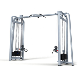 Appareil de musculation à double câble pour studio de fitness, avec pile de poids, pour la rééducation du haut du corps et l'entraînement de la force musculaire - Product Image 1
