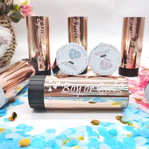 Genere spiegando rose golden salva ragazzo o ragazza tema coriandoli colorati salva genere unveiling party - Product Image 1