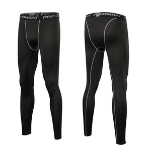 Bajo MOQ Logotipo personalizado Sublimación Ropa <span class=keywords><strong>de</strong></span> compresión para hombres Gimnasio Deporte <span class=keywords><strong>Entrenamiento</strong></span> Pantalón Gimnasio Medias - Product Image 5