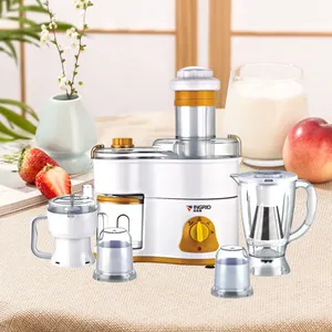 Exprimidor de frutas para uso doméstico Extractor de jugo eléctrico 500W Extractor de jugos de zanahoria Procesador de máquina