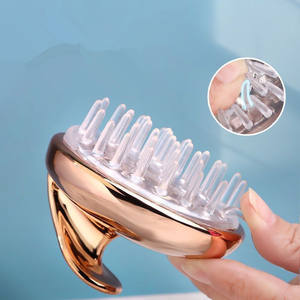 Silicone Head Body Massager Shampoo Scalp Massage Brush Hair Washing Comb Body Shower Brush Bath Spa Slimming Massage Brush - Product Image 1