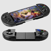 Black Stretch Button Psp Gamepad Wireless Bt Gamepad for Android iOS Smart Mobile Phone Game Controller