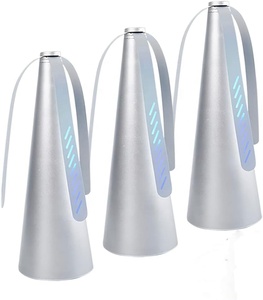 Piège à insectes anti-mouches UV solide pour l'intérieur Lutte antiparasitaire automatique avec batterie de ventilateur anti-mouches et alimentation électrique - Product Image 1